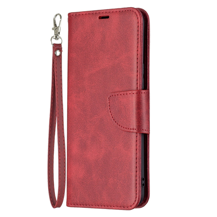 For vivo V21e 5G Retro Lambskin Texture Pure Color Horizontal Flip PU Leather Case with Holder & Card Slots & Wallet & Lanyard
