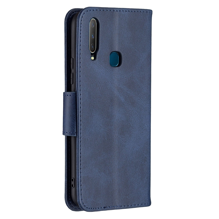 For vivo Y11 / Y15 / Y12 / Y17 Retro Lambskin Texture Pure Color Horizontal Flip PU Leather Case with Holder & Card Slots & Wallet & Lanyard
