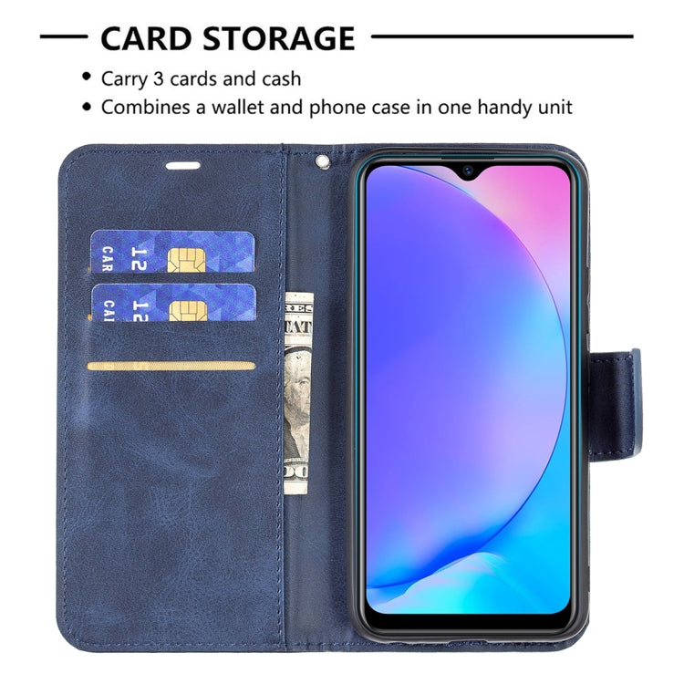 For vivo Y11 / Y15 / Y12 / Y17 Retro Lambskin Texture Pure Color Horizontal Flip PU Leather Case with Holder & Card Slots & Wallet & Lanyard