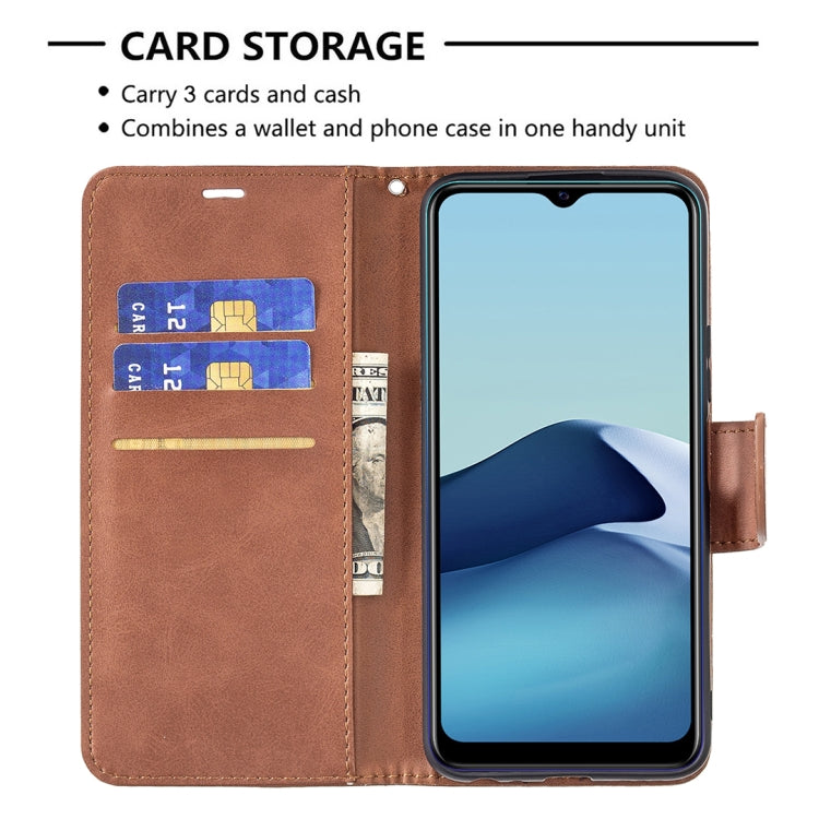 For vivo Y20 Retro Lambskin Texture Pure Color Horizontal Flip PU Leather Case with Holder & Card Slots & Wallet & Lanyard