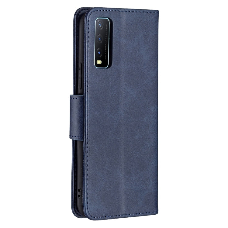 For vivo Y20 Retro Lambskin Texture Pure Color Horizontal Flip PU Leather Case with Holder & Card Slots & Wallet & Lanyard