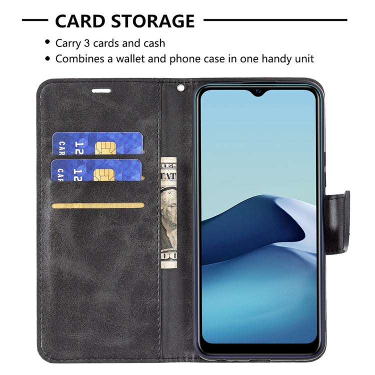 For vivo Y20 Retro Lambskin Texture Pure Color Horizontal Flip PU Leather Case with Holder & Card Slots & Wallet & Lanyard