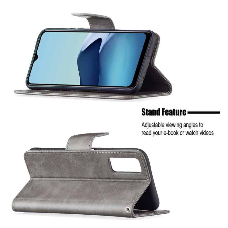 For vivo Y20 Retro Lambskin Texture Pure Color Horizontal Flip PU Leather Case with Holder & Card Slots & Wallet & Lanyard