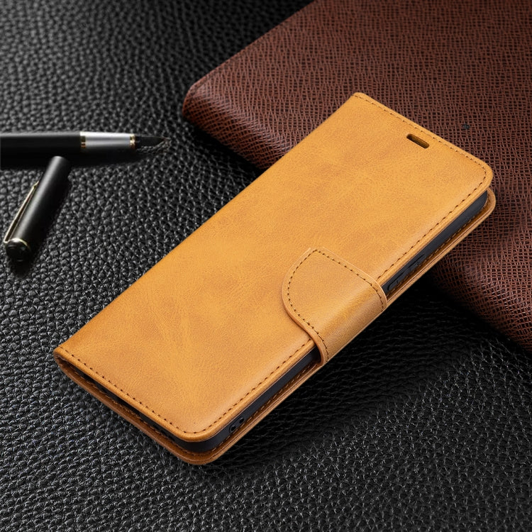 For vivo Y20 Retro Lambskin Texture Pure Color Horizontal Flip PU Leather Case with Holder & Card Slots & Wallet & Lanyard