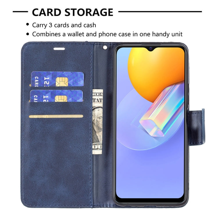 For vivo Y51 2020 / Y51a / Y51s Retro Lambskin Texture Pure Color Horizontal Flip PU Leather Case with Holder & Card Slots & Wallet & Lanyard