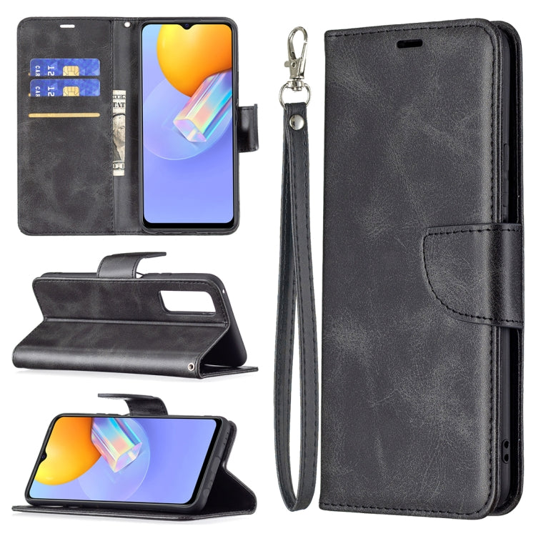 For vivo Y51 2020 / Y51a / Y51s Retro Lambskin Texture Pure Color Horizontal Flip PU Leather Case with Holder & Card Slots & Wallet & Lanyard