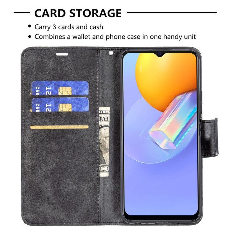 For vivo Y51 2020 / Y51a / Y51s Retro Lambskin Texture Pure Color Horizontal Flip PU Leather Case with Holder & Card Slots & Wallet & Lanyard