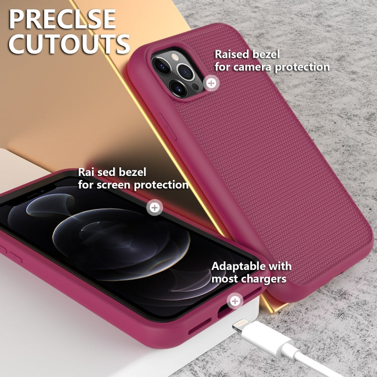 For iPhone 13 Solid Color PC + Silicone Shockproof Skid-proof Dust-proof Case mini