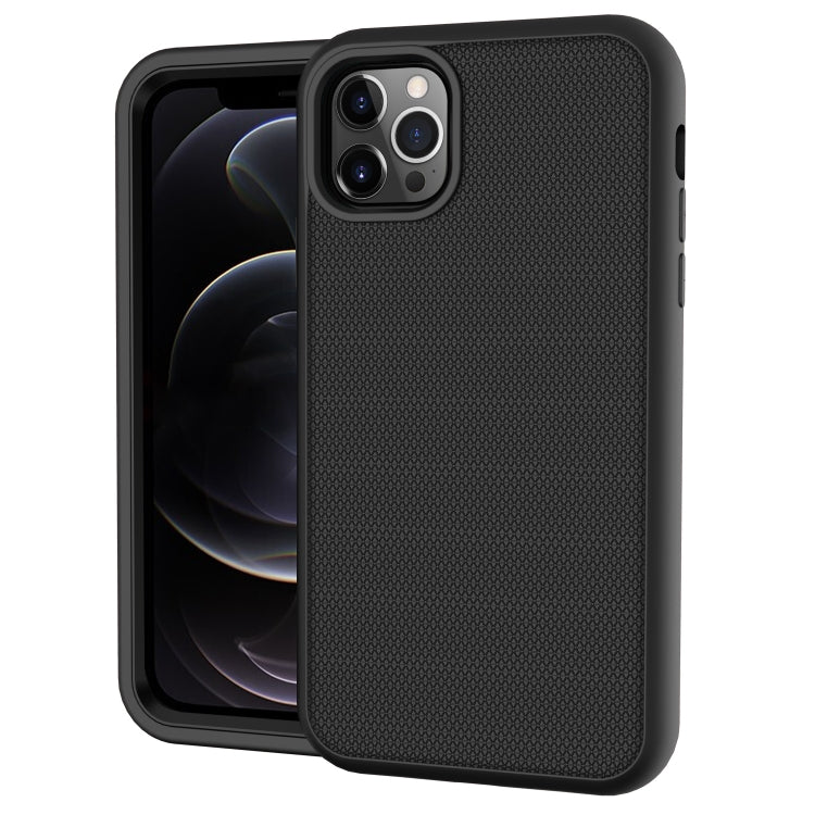 For iPhone 13 Pro Solid Color PC + Silicone Shockproof Skid-proof Dust-proof Case