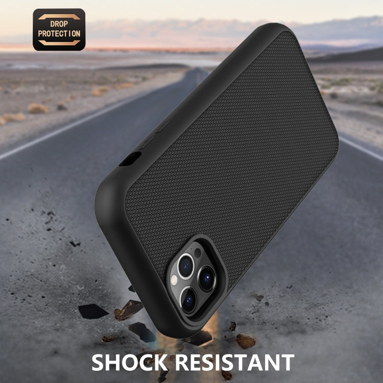 For iPhone 13 Pro Solid Color PC + Silicone Shockproof Skid-proof Dust-proof Case