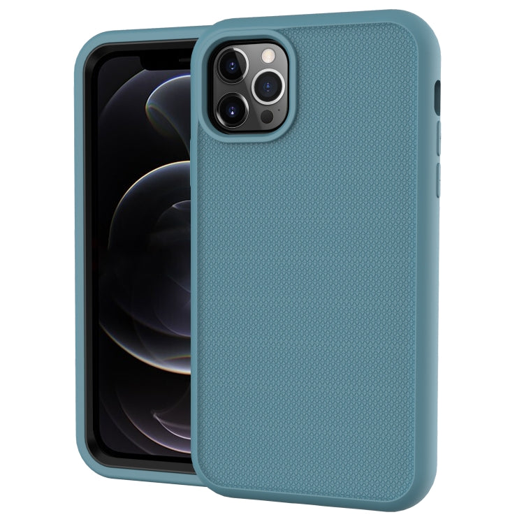 For iPhone 13 Pro Solid Color PC + Silicone Shockproof Skid-proof Dust-proof Case