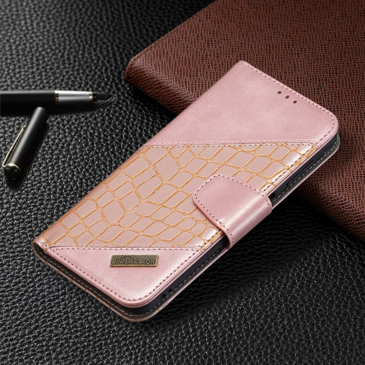 For Samsung Galaxy M32 Matching Color Crocodile Texture Horizontal Flip PU Leather Case with Wallet & Holder & Card Slots