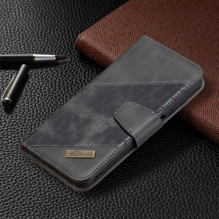 For Samsung Galaxy M32 Matching Color Crocodile Texture Horizontal Flip PU Leather Case with Wallet & Holder & Card Slots