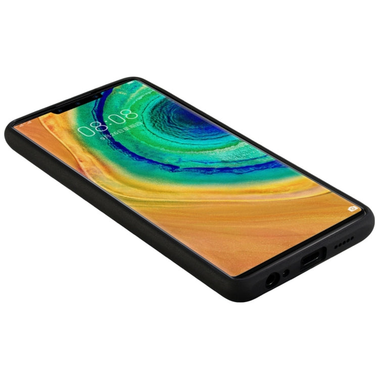 For Huawei Mate 30 Pro SULADA Shockproof TPU + Handmade Leather Protective Case
