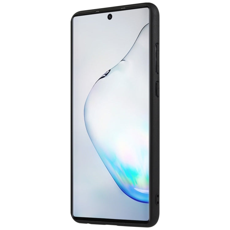 For Galaxy Note 10 SULADA Shockproof TPU + Handmade Leather Protective Case