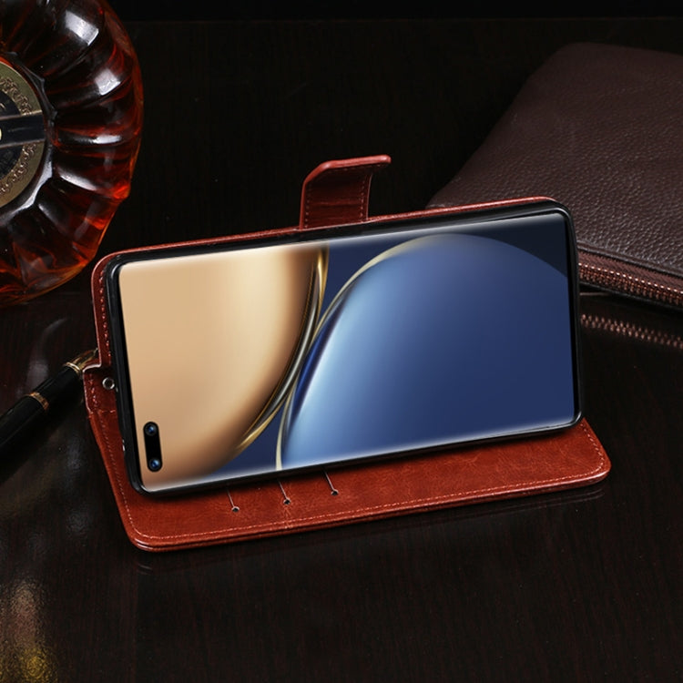 idewei Crazy Horse Texture Horizontal Flip Leather Case with Holder & Card Slots & Wallet For Honor Magic3