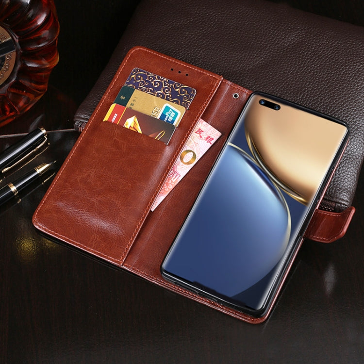 idewei Crazy Horse Texture Horizontal Flip Leather Case with Holder & Card Slots & Wallet For Honor Magic3