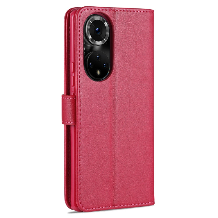 AZNS Sheepskin Texture Horizontal Flip Leather Case with Holder & Card Slots & Wallet For Honor 50