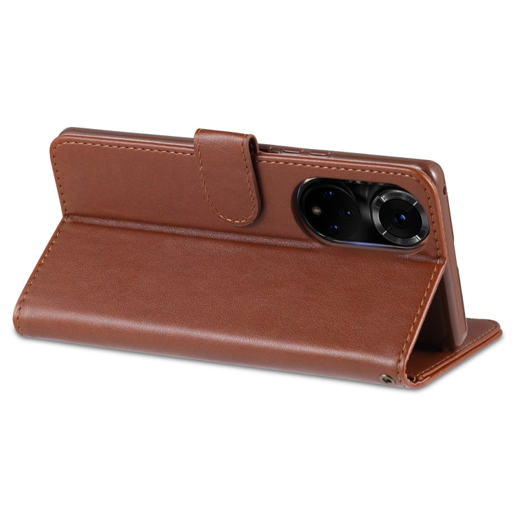 AZNS Sheepskin Texture Horizontal Flip Leather Case with Holder & Card Slots & Wallet For Honor 50