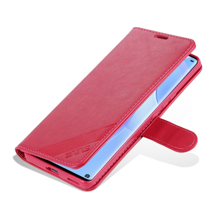 AZNS Sheepskin Texture Horizontal Flip Leather Case with Holder & Card Slots & Wallet For Honor 50 Pro