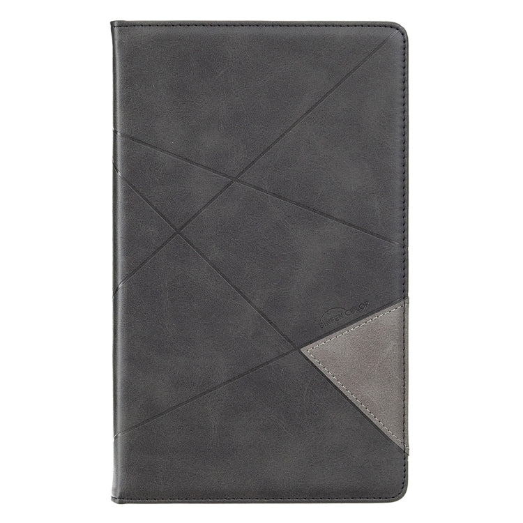 For Samsung Galaxy Tab A7 Lite SM-T220/SM-T225 Rhombus Texture Horizontal Flip Magnetic Leather Case with Holder & Card Slots