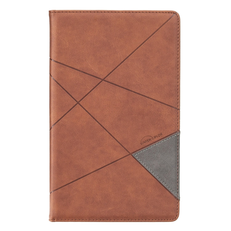For Samsung Galaxy Tab A7 Lite SM-T220/SM-T225 Rhombus Texture Horizontal Flip Magnetic Leather Case with Holder & Card Slots