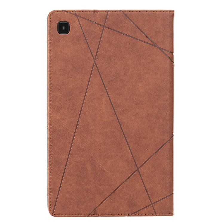 For Samsung Galaxy Tab A7 Lite SM-T220/SM-T225 Rhombus Texture Horizontal Flip Magnetic Leather Case with Holder & Card Slots