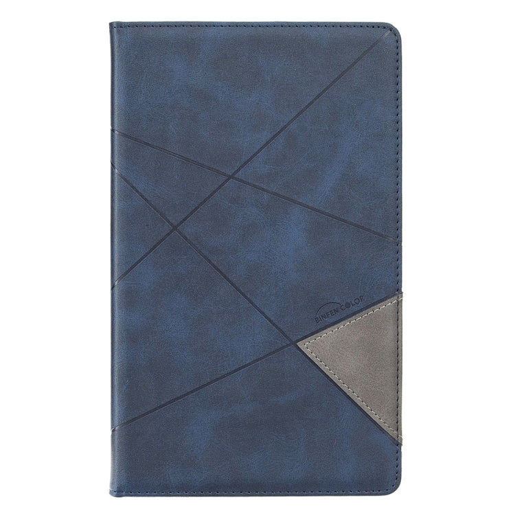 For Samsung Galaxy Tab A7 Lite SM-T220/SM-T225 Rhombus Texture Horizontal Flip Magnetic Leather Case with Holder & Card Slots