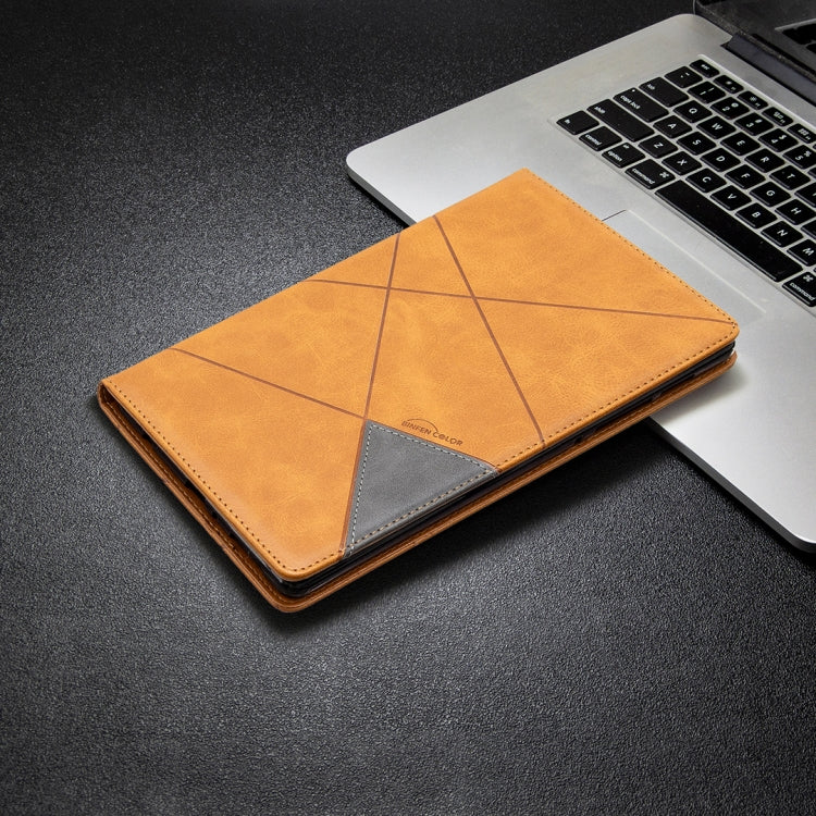 For Samsung Galaxy Tab A7 Lite SM-T220/SM-T225 Rhombus Texture Horizontal Flip Magnetic Leather Case with Holder & Card Slots