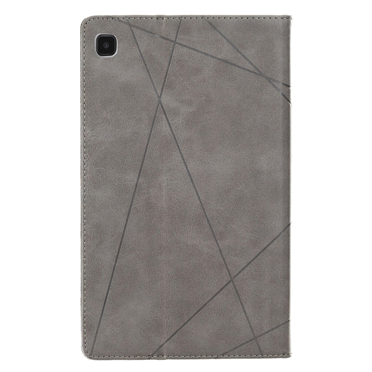 For Samsung Galaxy Tab A7 Lite SM-T220/SM-T225 Rhombus Texture Horizontal Flip Magnetic Leather Case with Holder & Card Slots