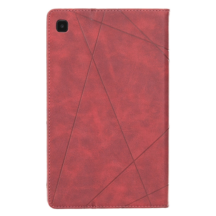 For Samsung Galaxy Tab A7 Lite SM-T220/SM-T225 Rhombus Texture Horizontal Flip Magnetic Leather Case with Holder & Card Slots