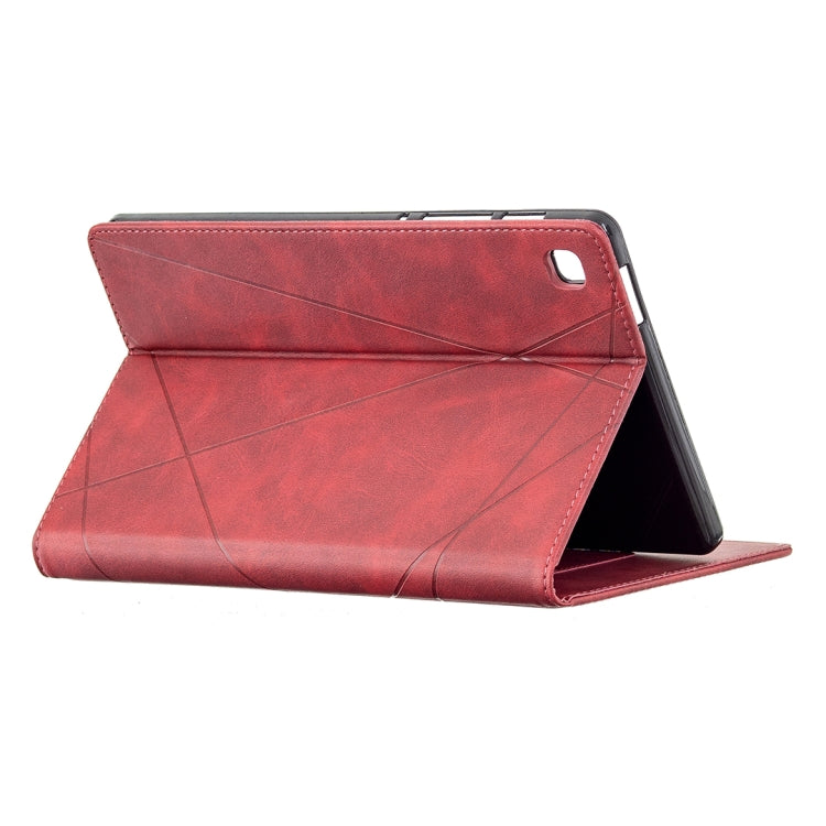 For Samsung Galaxy Tab A7 Lite SM-T220/SM-T225 Rhombus Texture Horizontal Flip Magnetic Leather Case with Holder & Card Slots