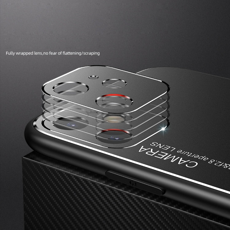 For iPhone 11 Cool Frosted Metal TPU Shockproof Case