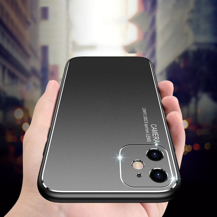 For iPhone X / XS Cool Frosted Metal TPU Shockproof Case