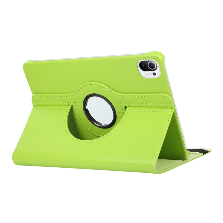 For Xiaomi Pad 5 360 Degree Rotation Litchi Texture Flip Leather Case with Holder