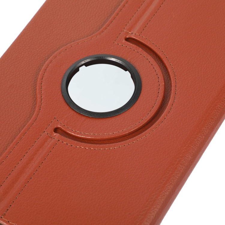 For Xiaomi Pad 5 360 Degree Rotation Litchi Texture Flip Leather Case with Holder