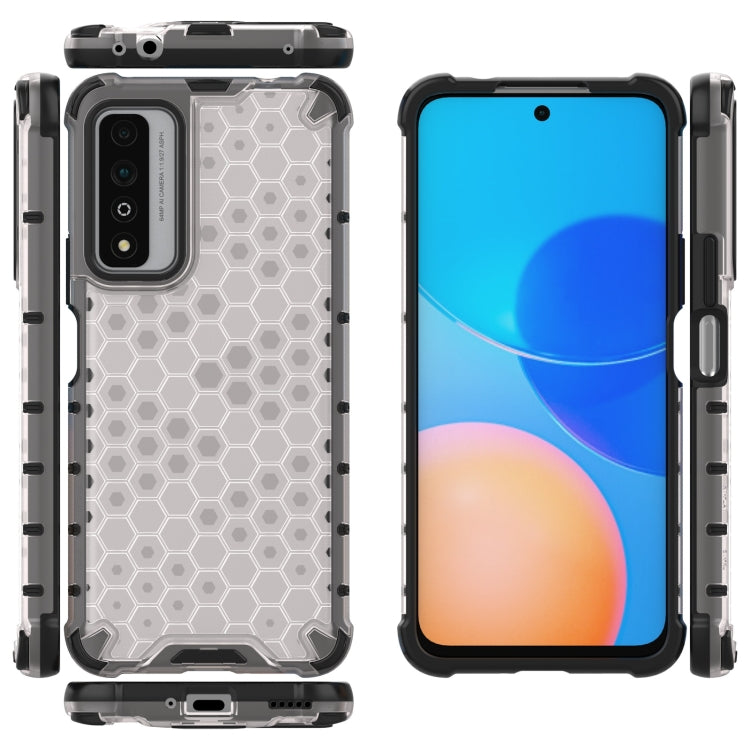 For Honor Play 5T Pro Shockproof Honeycomb PC + TPU Protective Case