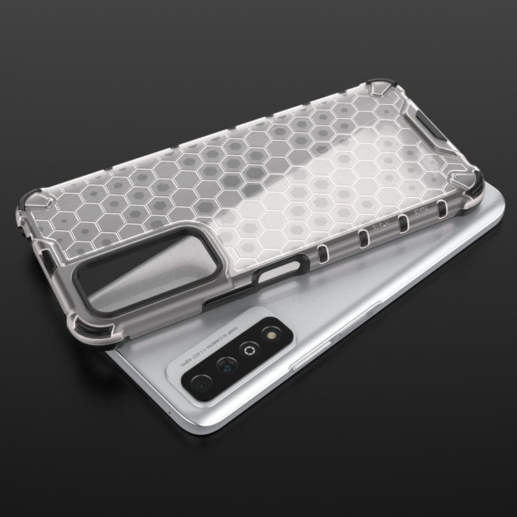 For Honor Play 5T Pro Shockproof Honeycomb PC + TPU Protective Case