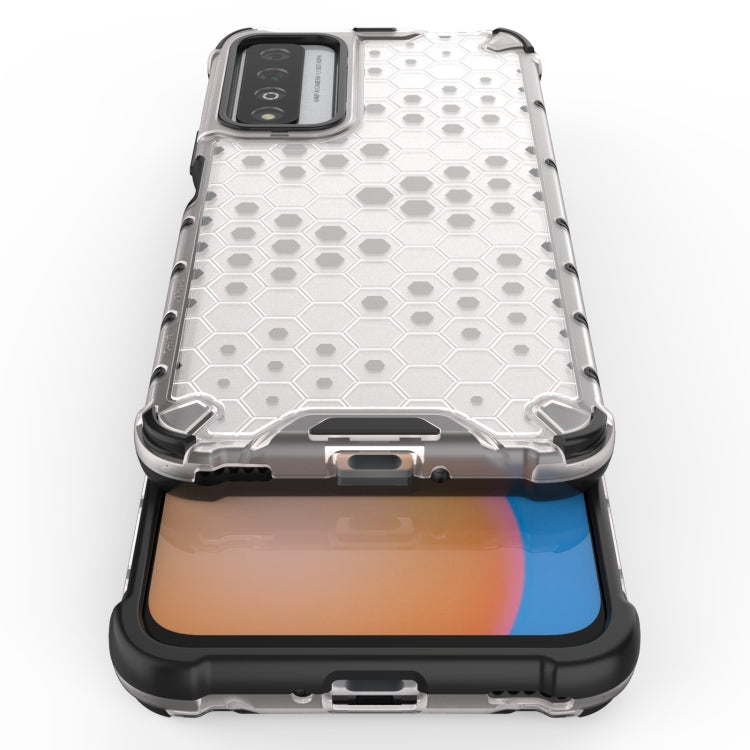 For Honor Play 5T Pro Shockproof Honeycomb PC + TPU Protective Case