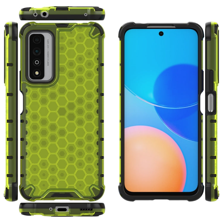 For Honor Play 5T Pro Shockproof Honeycomb PC + TPU Protective Case