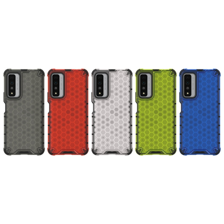 For Honor Play 5T Pro Shockproof Honeycomb PC + TPU Protective Case