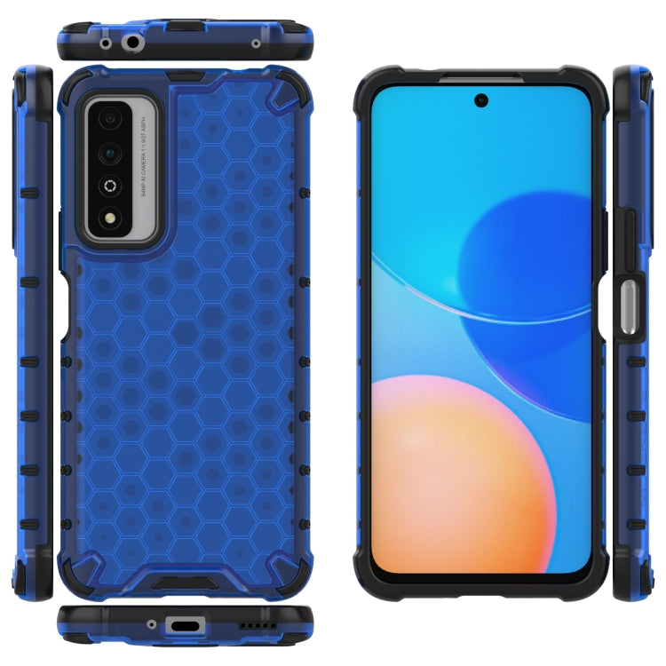 For Honor Play 5T Pro Shockproof Honeycomb PC + TPU Protective Case