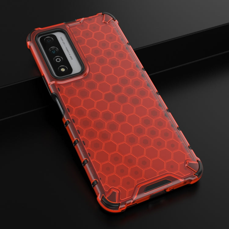 For Honor Play 5T Pro Shockproof Honeycomb PC + TPU Protective Case