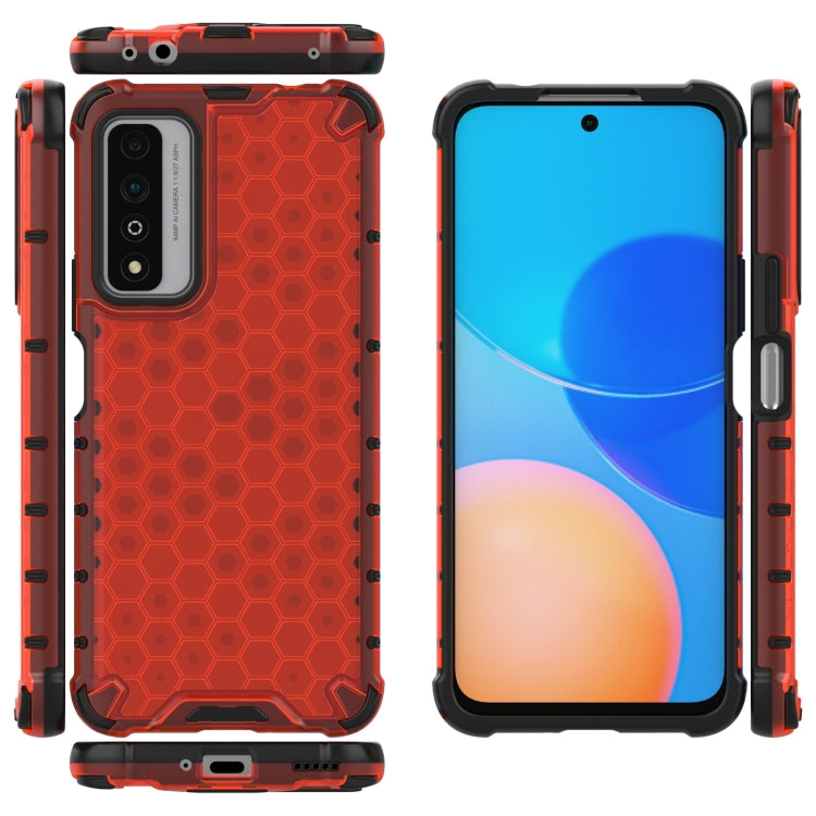 For Honor Play 5T Pro Shockproof Honeycomb PC + TPU Protective Case