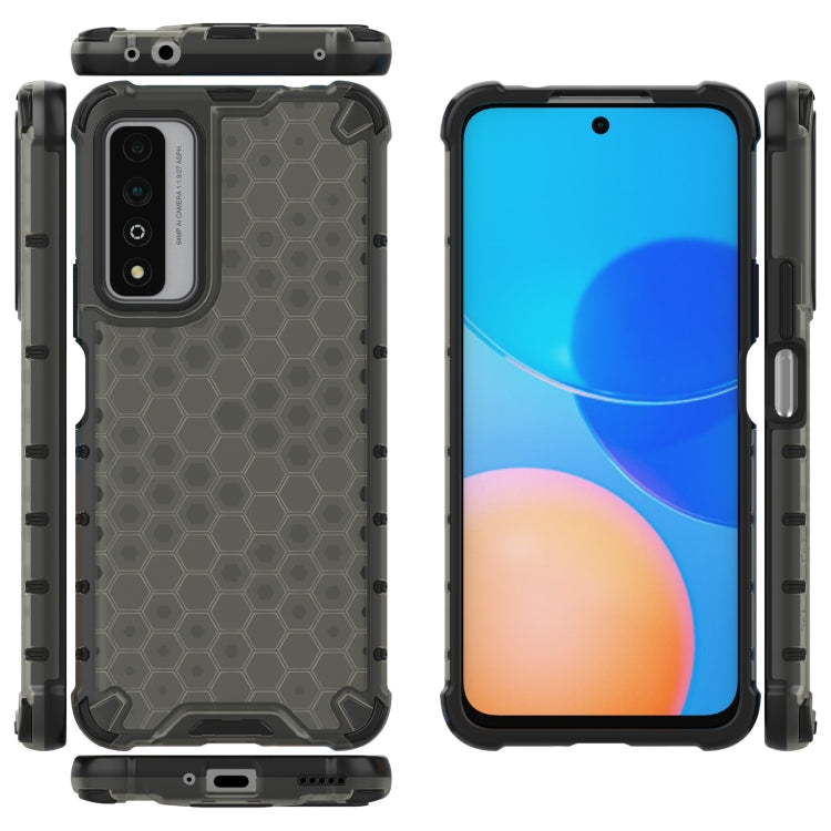 For Honor Play 5T Pro Shockproof Honeycomb PC + TPU Protective Case