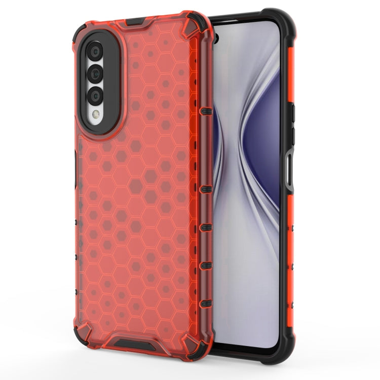 For Honor X20 SE Shockproof Honeycomb PC + TPU Protective Case