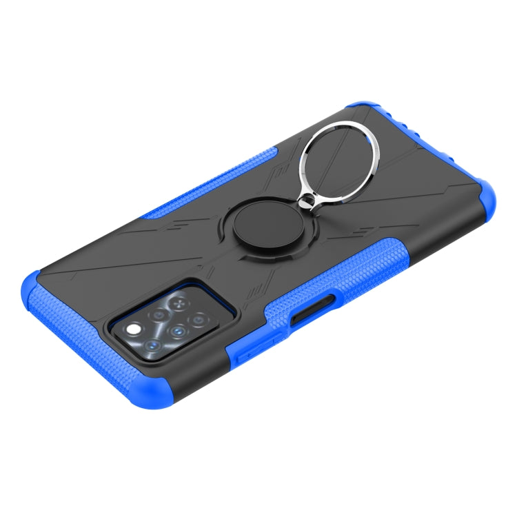 For Infinix Note 10 Pro Armor Bear Shockproof PC + TPU Protective Case with Ring Holder