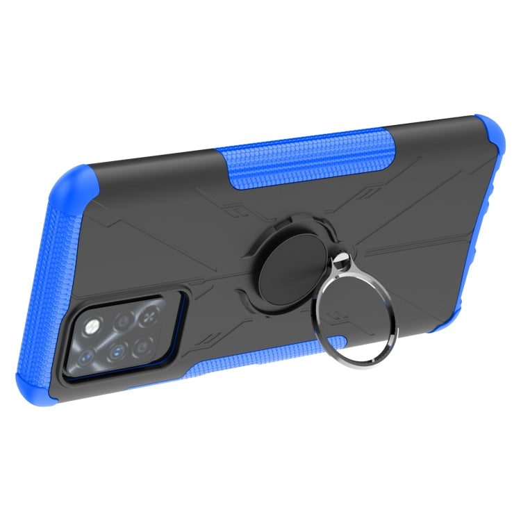 For Infinix Note 10 Pro Armor Bear Shockproof PC + TPU Protective Case with Ring Holder