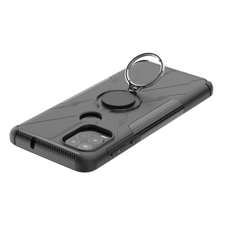 For Motorola Moto G Stylus 5G Armor Bear Shockproof PC + TPU Protective Case with Ring Holder