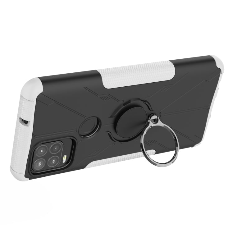 For Motorola Moto G Stylus 5G Armor Bear Shockproof PC + TPU Protective Case with Ring Holder